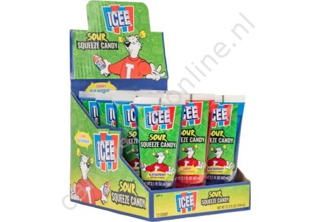Icee Sour Squeeze Candy 62ml.