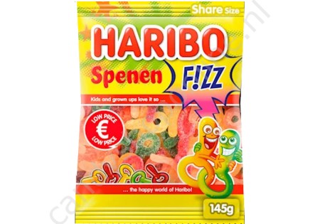 Haribo Spenen Fizz 145 gram