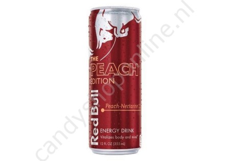 Red Bull the Peach edition Peach Nectarine 250ml.