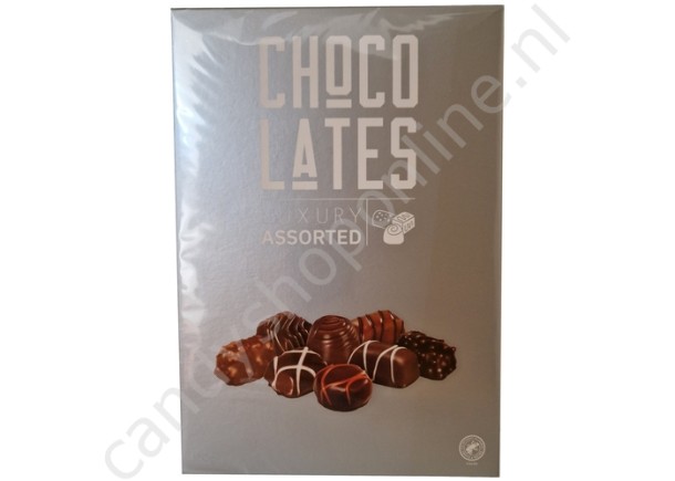Luxury Assorted Chocolates Silver 180gr. 