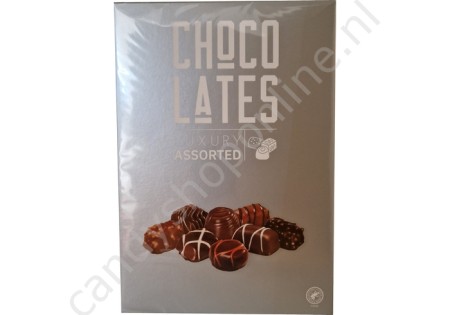 Luxury Assorted Chocolates Silver 180gr. 