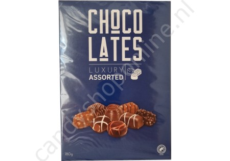 Luxury Assorted Chocolates Blue 180gr.