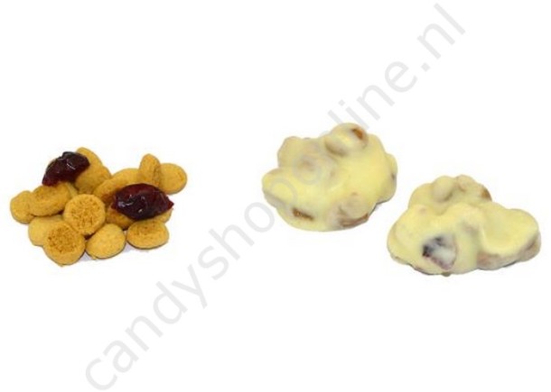 Groeneveld Cookie Cranberry Rotsjes Wit 200 gram