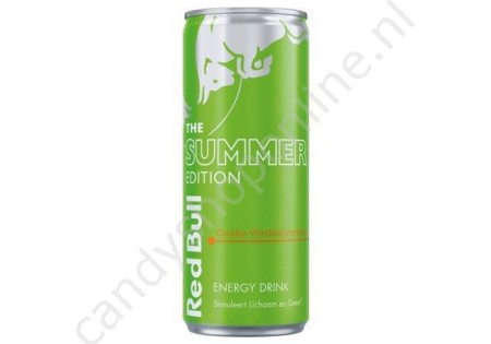 Red Bull the Summer edition Curuba-Vlierbloesemsmaak 250ml.