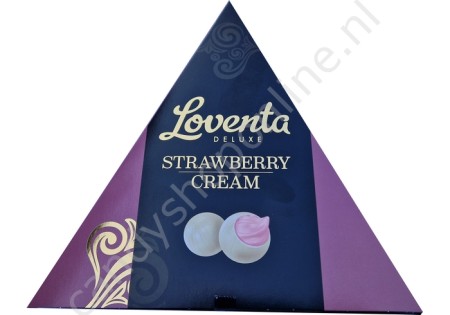 Loventa de luxe Strawberry Cream Pralines 110 gram