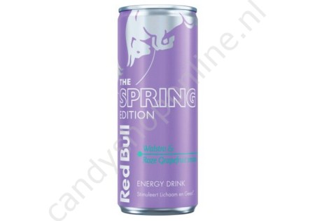 Red Bull the Spring edition Walstro & Roze Grapefruit 250ml.