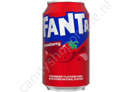 Fanta Strawberry 355ml.