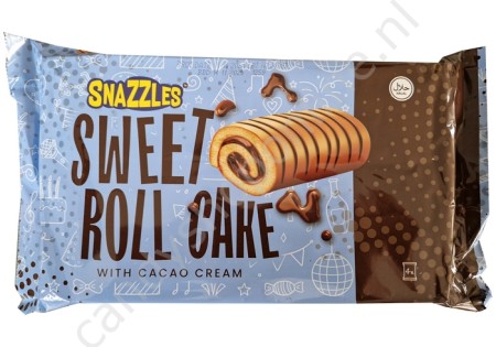 Snazzles Sweet Roll Cake with cocoa crème 4pcs. 200gr.