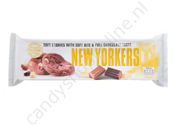 Merba New Yorker Soft Cookies with soft bite & full chocolate taste 175gr.