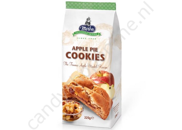Merba Apple Pie Cookies the famous apple strudel recipe 225gr.