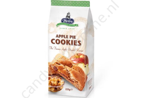 Merba Apple Pie Cookies the famous apple strudel recipe 225gr.