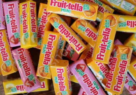Fruit-tella Mini Fruittella's Assorti puntzak 16pcs. ±200gr.