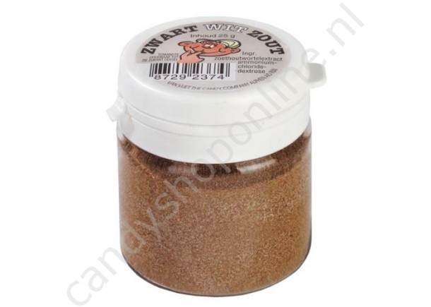 Van Vliet Zwart Wit Zout 25gr.