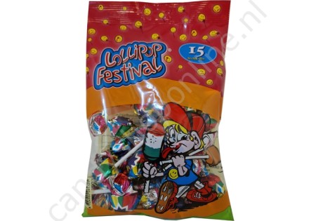Crest Lolliepop Festival zak 15 stuks
