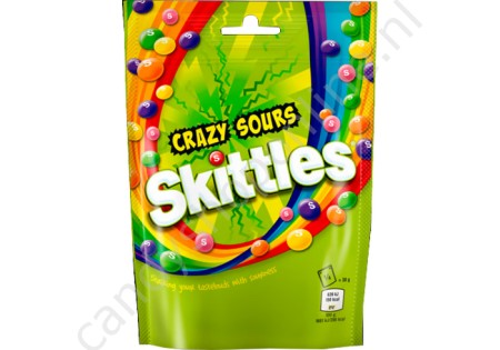 Skittles Crazy Sours Sweets Bag 152gr.