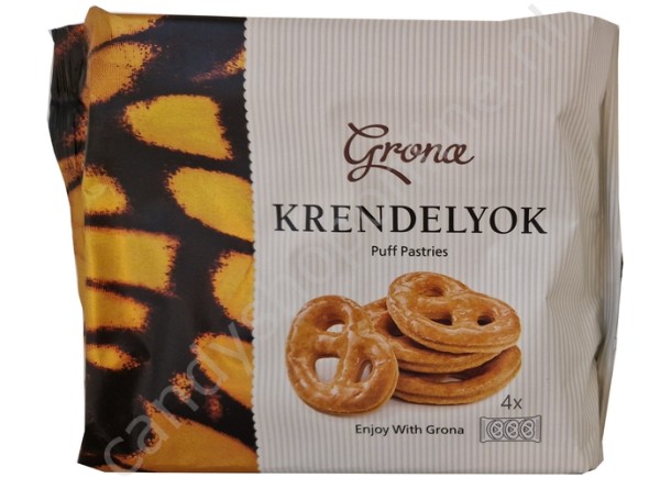 Grona Krendelyok (Bladerdeegkoekjes) 167gram