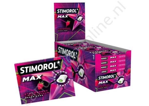 Stimorol Max Strawberry