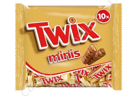 Twix Mini's 10pcs. 227 gram