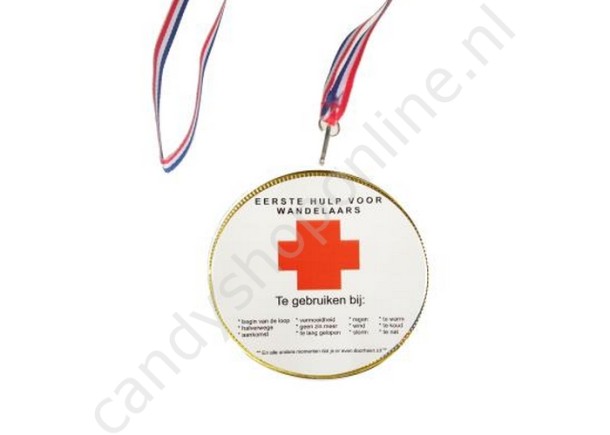 Chocolade Medaille Eerste Hulp!