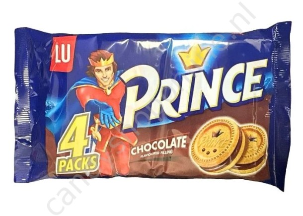 Lu Prince Bisquits Chocolate 4x60 gram