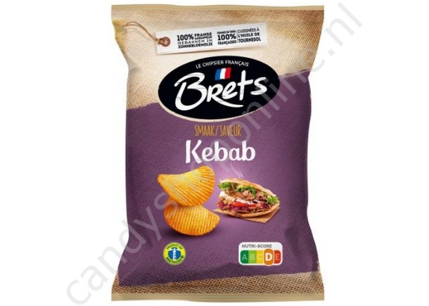 Brets Chips Kebab 125 gram