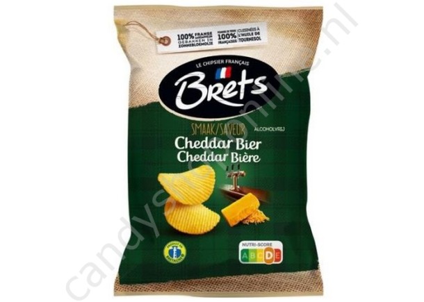 Brets Chips Cheddar Bier 125 gram