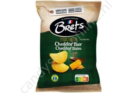 Brets Chips Cheddar Bier 125 gram