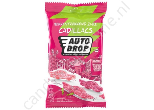 Autodrop Bekkentrekkend Zure Cadillacs 180 gram.