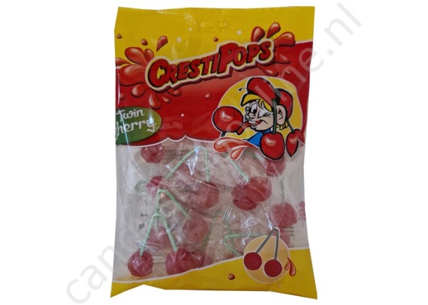 CrestiPops Twin Cherry zak 10 stuks