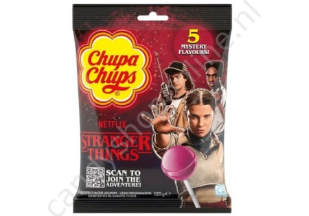 ChupaChups Stranger Things ‘Right Side Up’ 10pcs. 120gr.