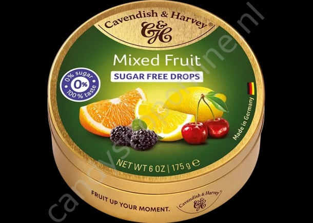 Cavendish & Harvey Mixed Fruit Drops with real Fruit Juice 175gr. SV