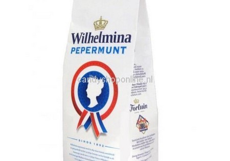Wilhelmina Pepermunt bag 200 gram