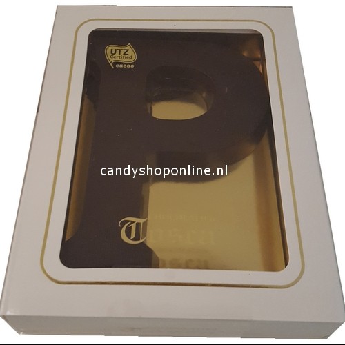Tosca Chocoladeletter P puur 135 gram