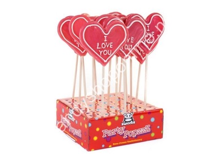 HollandF Sweetheart I Love You Lolly L90xB80mm.