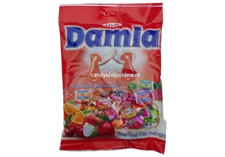 Tayas Damla Gevulde Fruittoffee's 200gr.