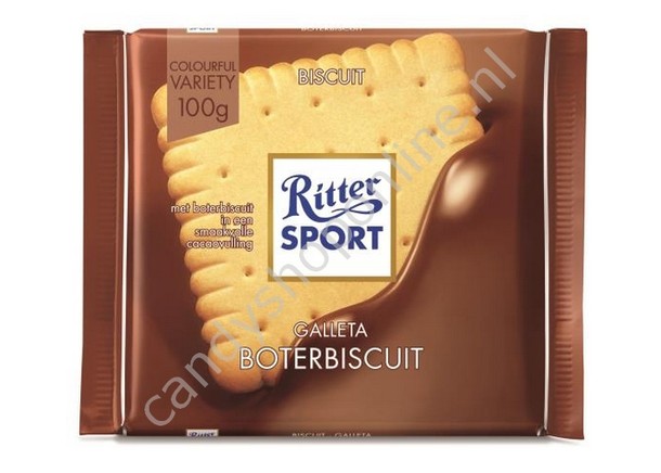 Ritter Sport Butter Biscuit 100gr.