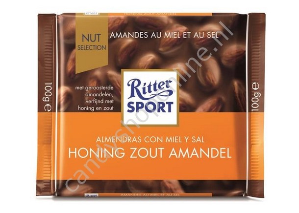 Ritter Sport Honey Salt Almonds 100gr.