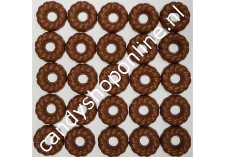 Kerstkransjes massief melk Bakje 15 stuks