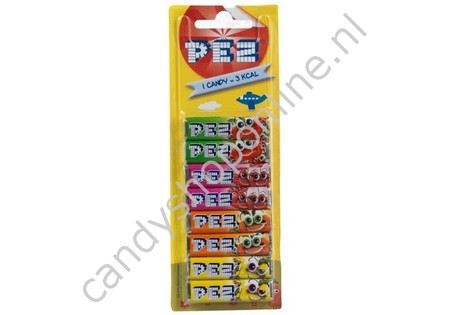 Pez Navul 8 Pack Fruit
