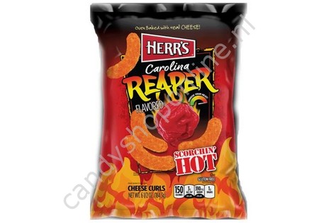 Herr's Carolina Reaper Cheese Curls 184gr.