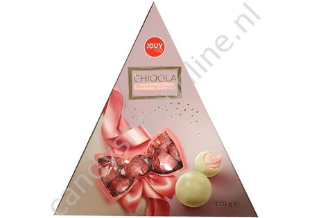 Jouy&co Chiqola Strawberry Cream Pralines 110 gram