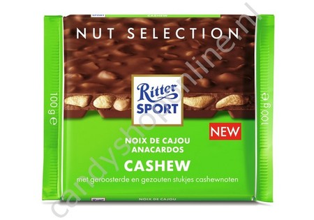 Ritter Sport Cashewnoten 100gr.