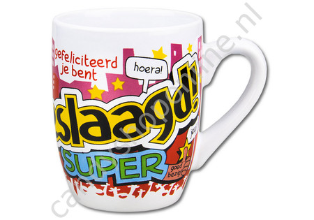 Mok Gefeliciteerd je bent geslaagd super 500gr.