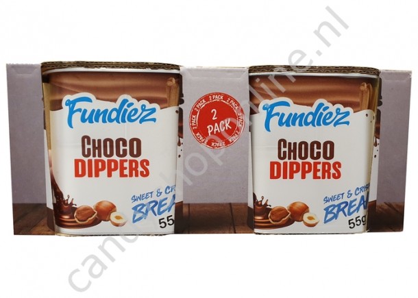 Fundiez Choco Dippers Sweet & Crispy 2pck. 110 gram