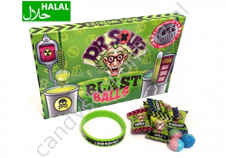 Dr. Sour Blast Balls Theatre Box 90gr.