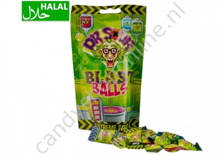 Dr. Sour Blast Balls Stand-Up Bag 75 gr.
