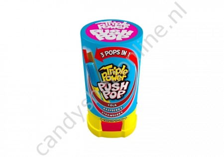 Bazooka Triple Push Pop 32gr.