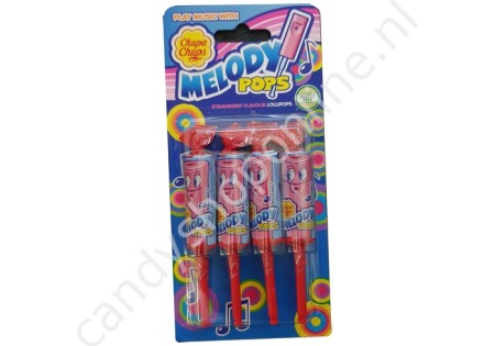 ChupaChups Melody Pops 4pcs 60 gram 