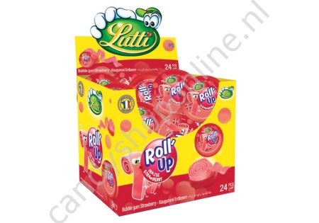 Lutti Roll Up Strawberry