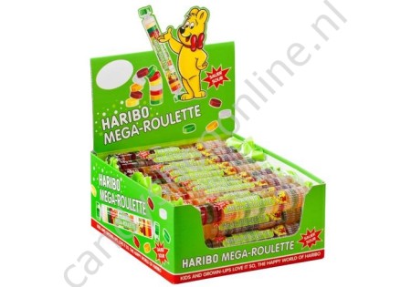Haribo Roulette Zuur Mega Rol